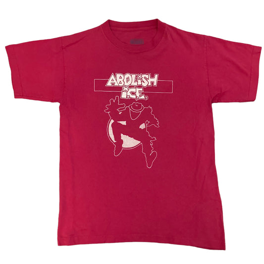 Abolish I.C.E. Shirt - One of a Kind - Pink (Small)